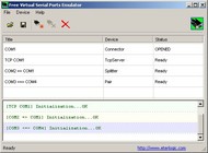 Free Virtual Serial Ports Emulator screenshot